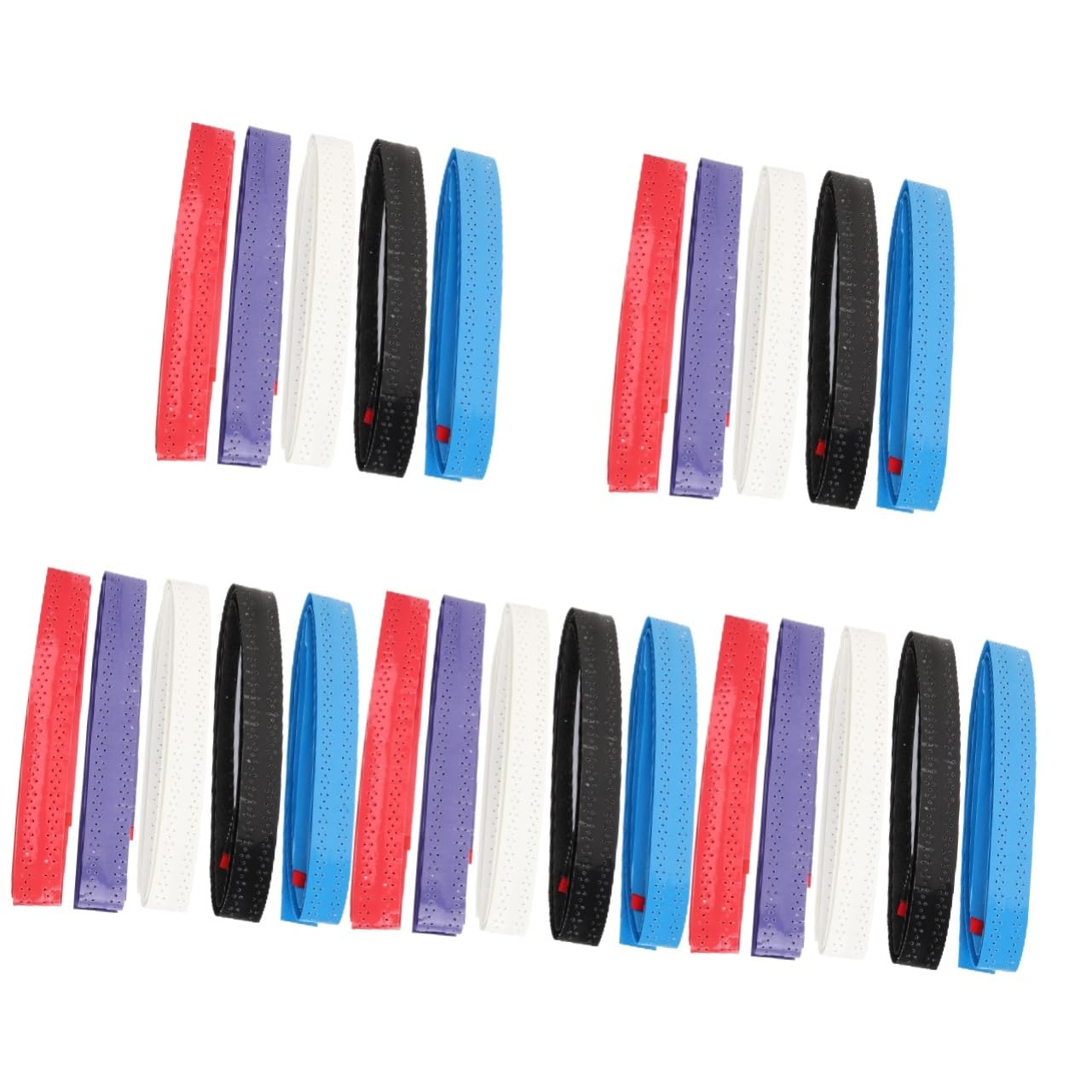Sosoport Pegamento para Raquetas De Bádminton Cinta Overgrip De Tenis Envoltura De Cinta De Agarre Cinta De Agarre De Tenis Cinta Absorbente para Raquetas PU