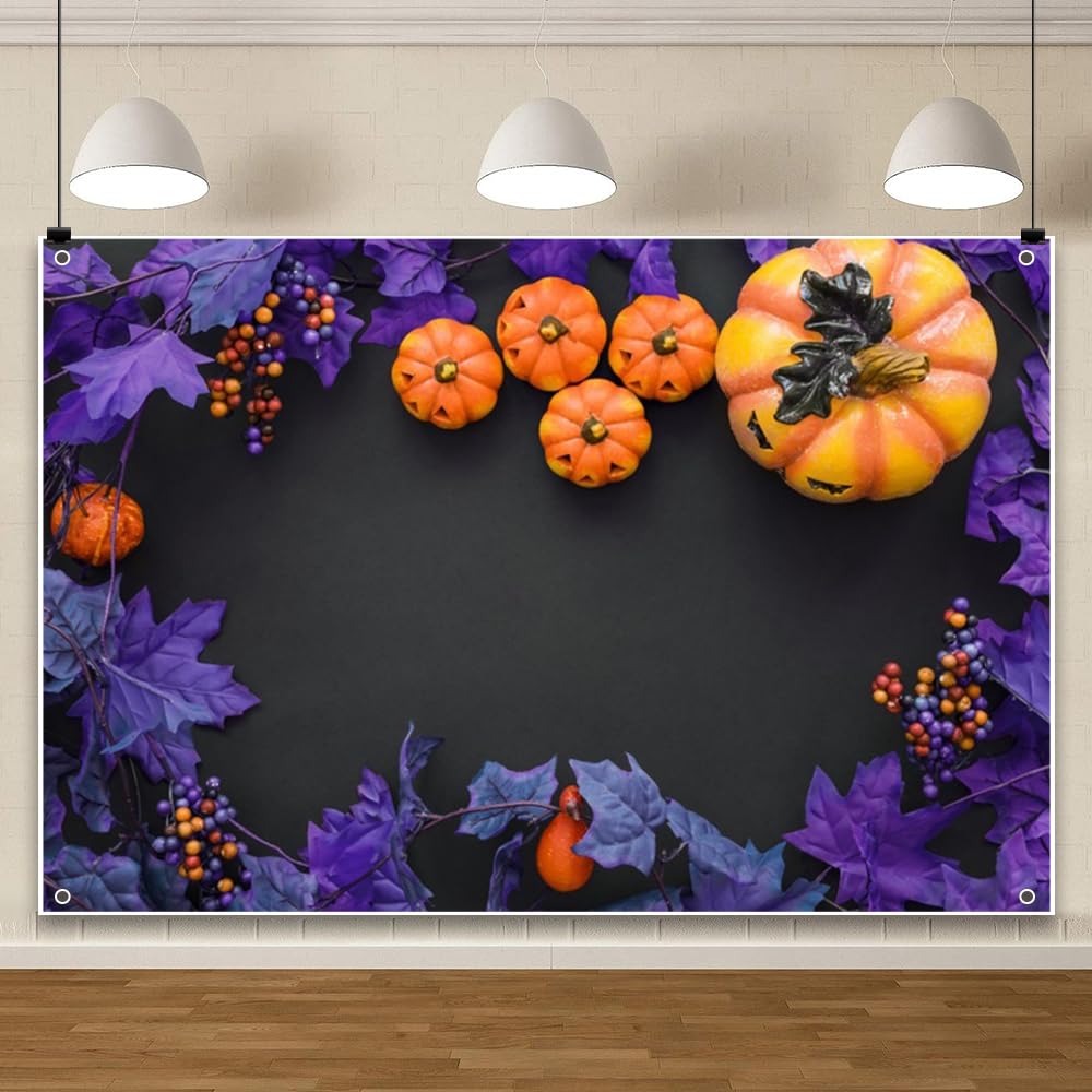 背景布 ハロウィン 撮影背景 大判　2.2x1.5m Amazon.co.jp: Qinunipoto 背景布 ハロウィンの背景 黄色い柄