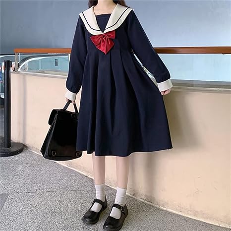 芽風 センソユニコ ハーフボタン襟付シャツワンピース シワ加工 異素材 ゆったり リネンドレス】ぷっくりかわいいくるみボタン ぽわん袖リネン