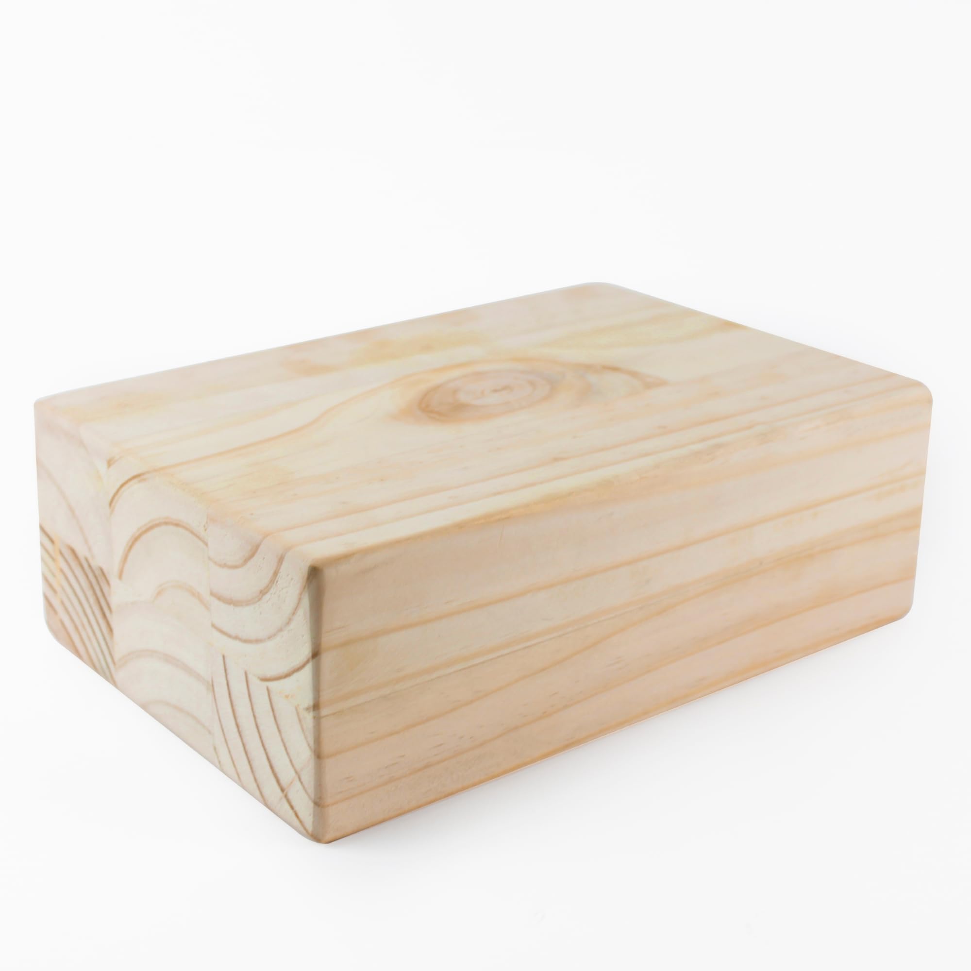 Yoga Blocks | Yoga Bricks for Strength, Balance, and Flexibility, Odour Resistant Pack of 1, Regular Size (9 x 6 x 3 inches)