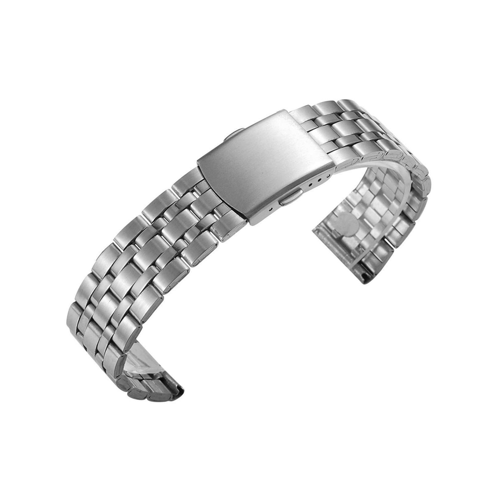 Sangle de montre interchangeable en métal | Ajustement parfait 20mm - 8