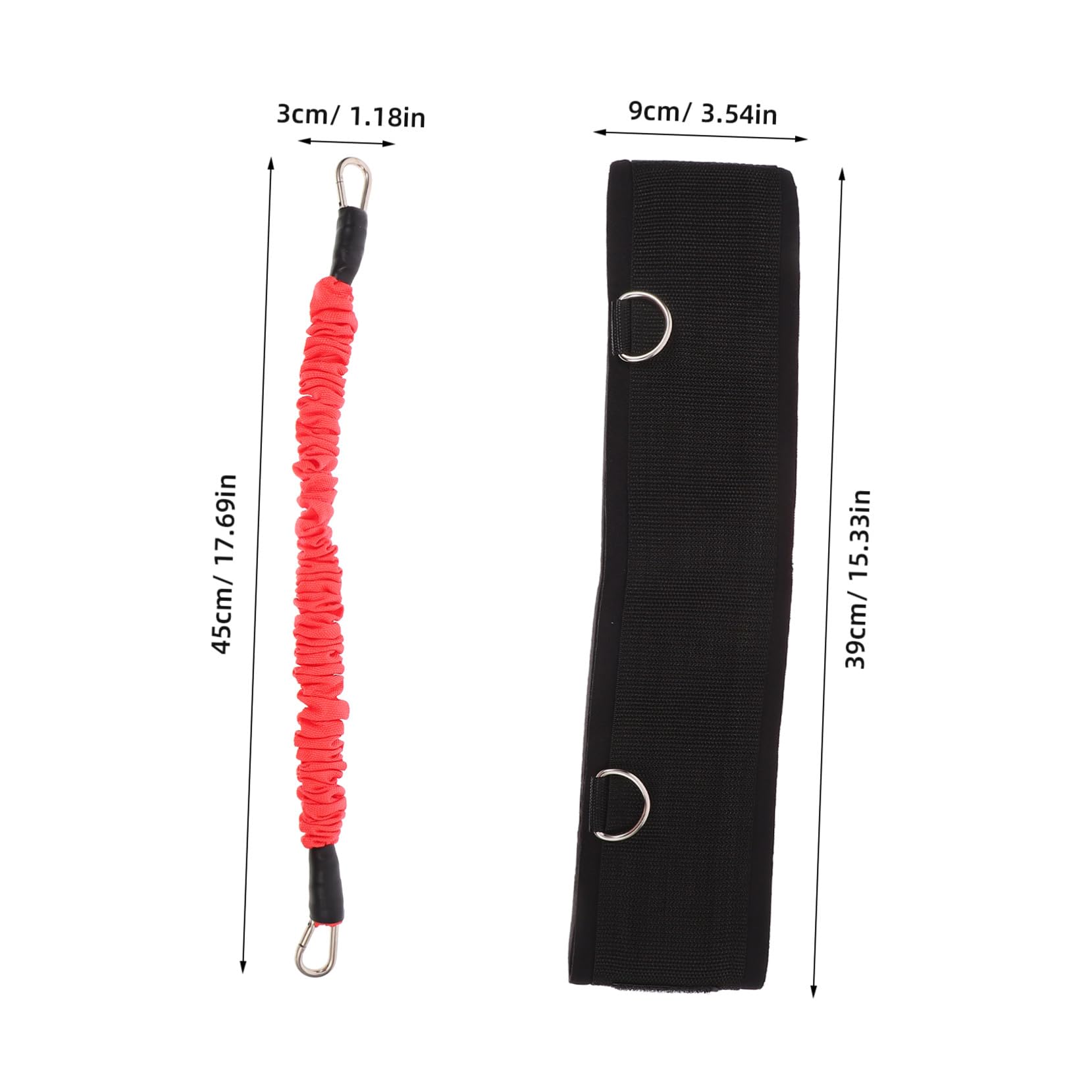 TOYANDONA Entrenador de Salto Bandas Elásticas para Tobillo Reutilizables para Fortalecer Piernas y Cintura Equipo de Entrenamiento Interiores Kit de Bandas para Hombres