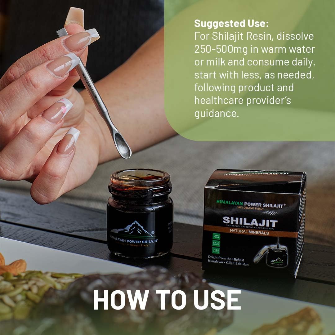 Pure Himalayan Shilajit Organic - Fresh Resin - Premium High Powerful  Fulvic Acid & All Minerals Packed in UV- Glass (20g) : Buy Online at Best  Price in KSA - Souq is