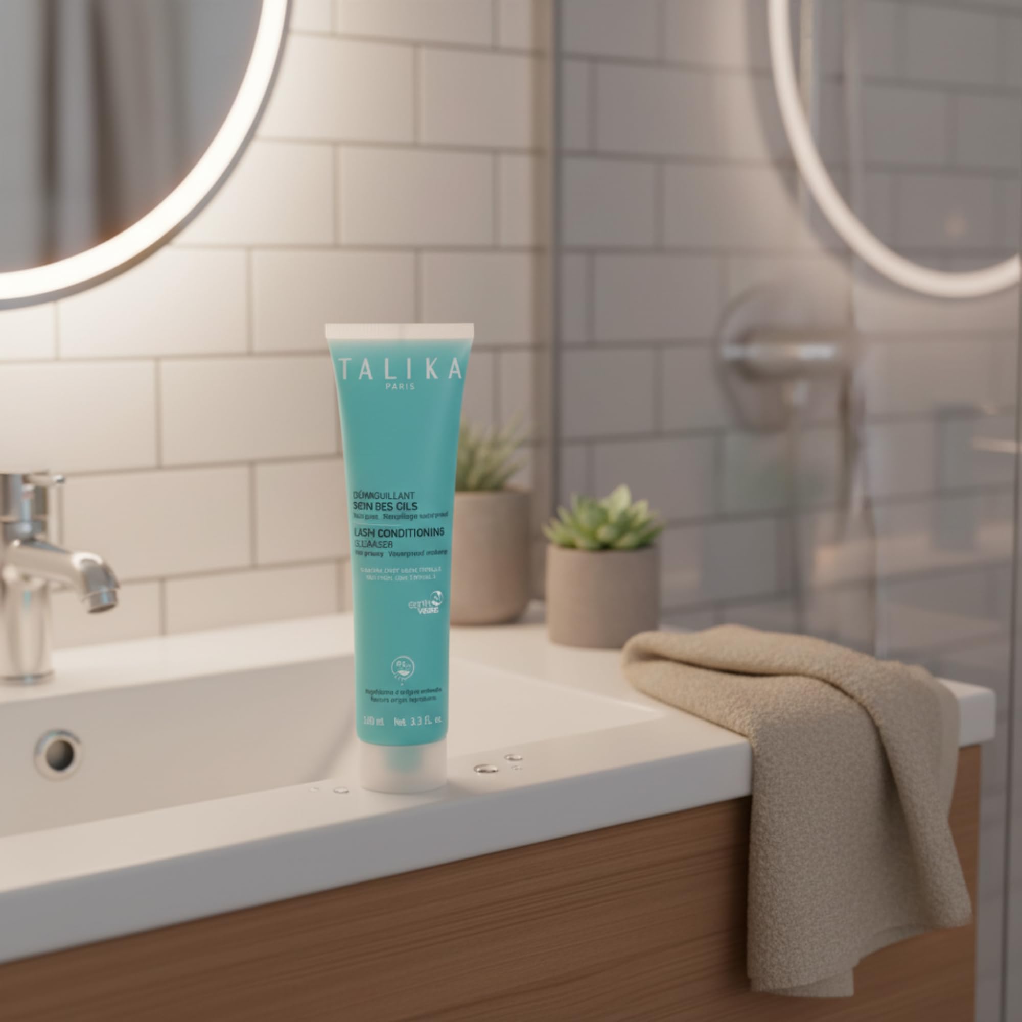 TALIKA Lash Conditioning Cleanser 100 ml | Desmaquillante para el contorno de ojos que hidrata y acondiciona | Elimina maquillaje resistente | Textura fresca y no grasa | Cuida de pestañas y cejas.