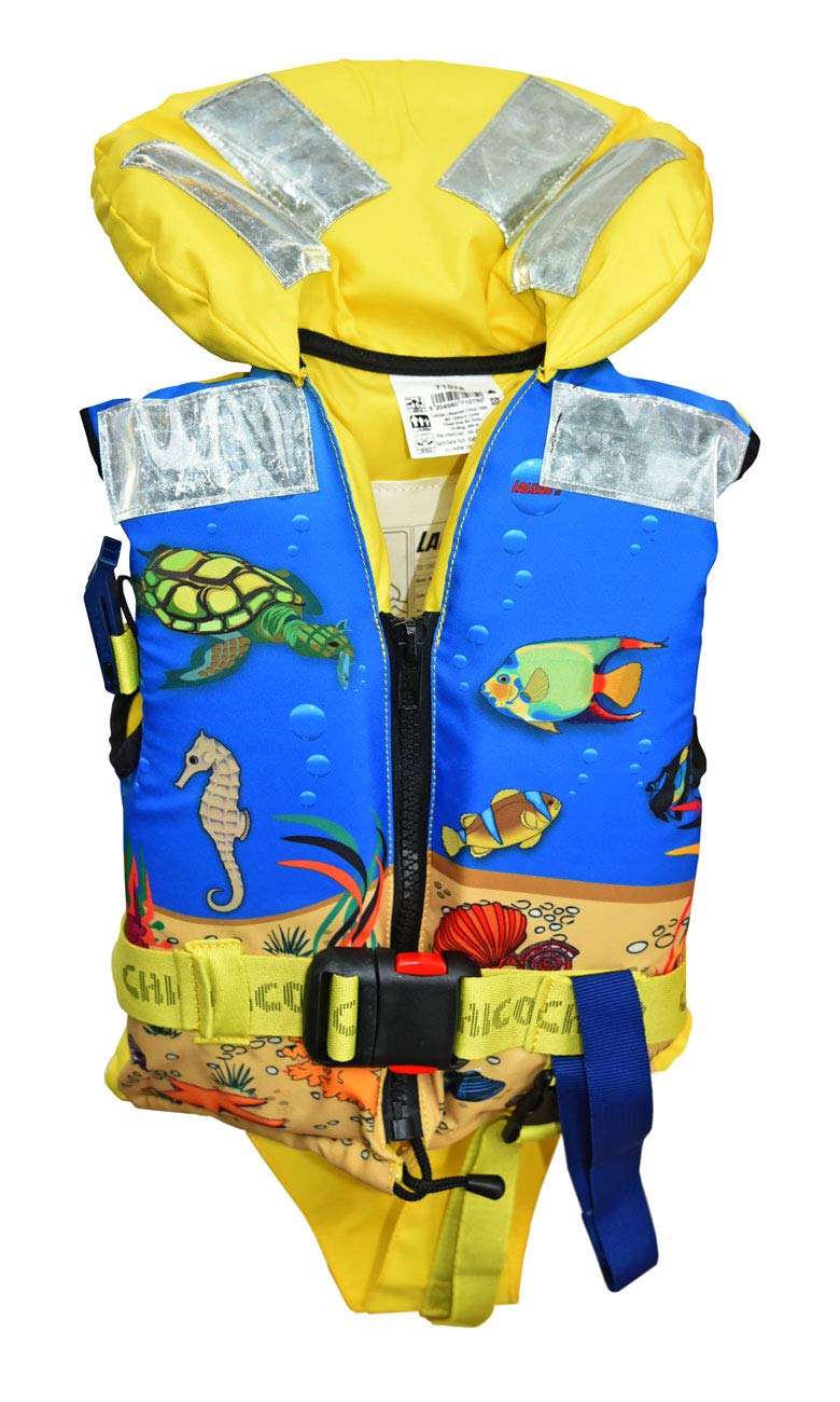 Lalizas Kinder Feststoff Rettungsweste Chico 150N Schwimmweste, Größe:15-30kg