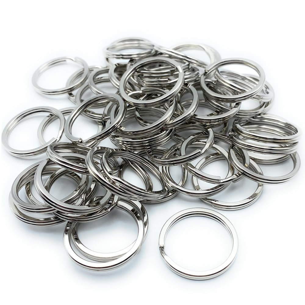 Amazon.co.jp: クラフトパーツ屋 キーホルダー リング キーリング