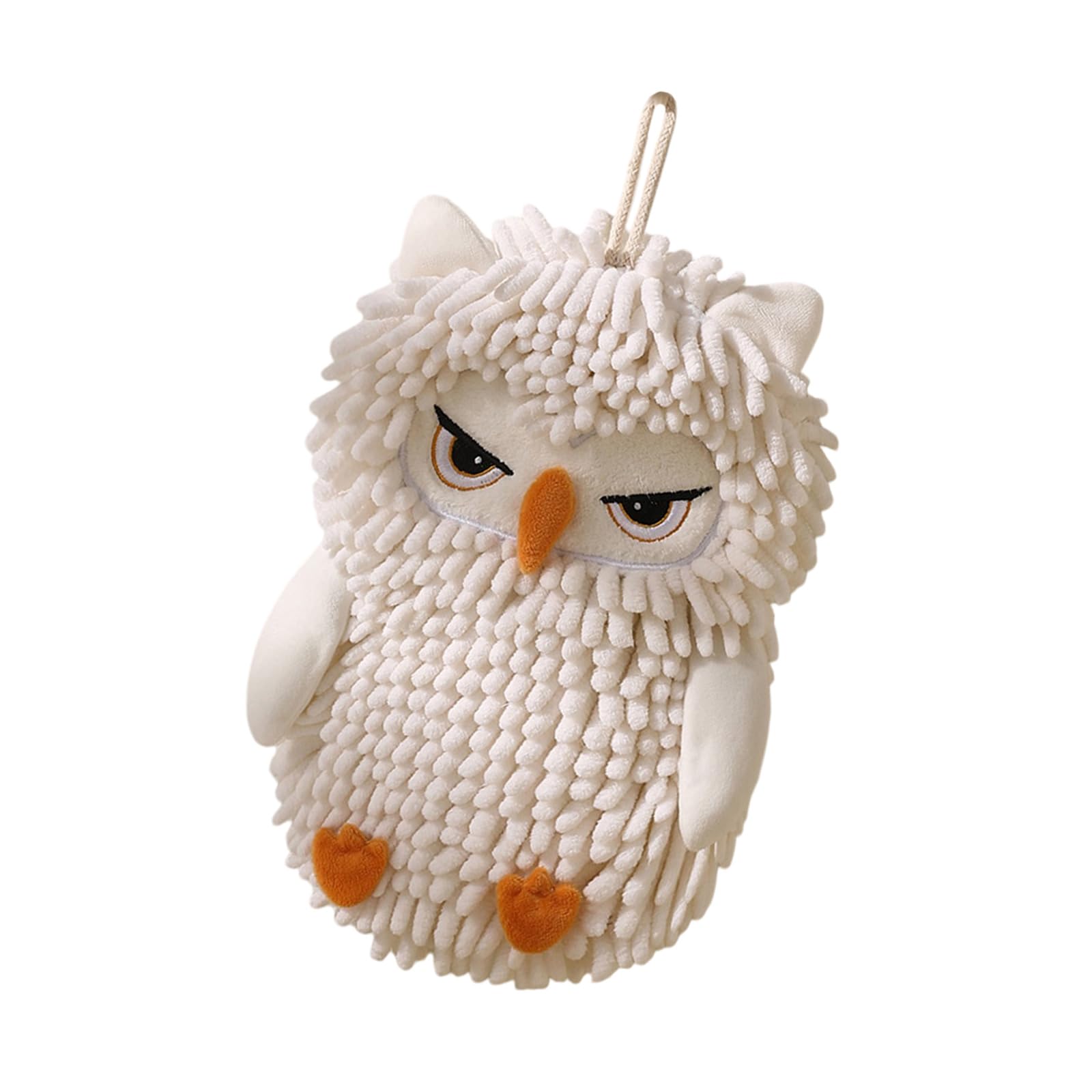 Tsophreniq Stylish Hand Towels Soft Absorbent for Bathroom and Kitchen Cartoon Dishcloths Hand Towel Absorbent Chenille Towel