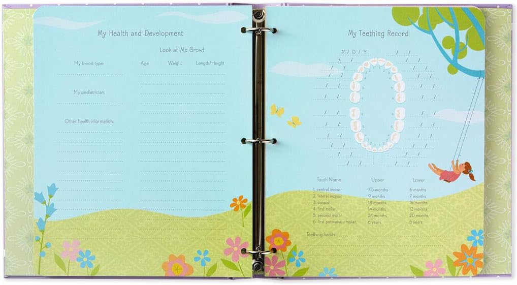 HMK Lovely Little Girl Ballerina 5 Year Baby Book