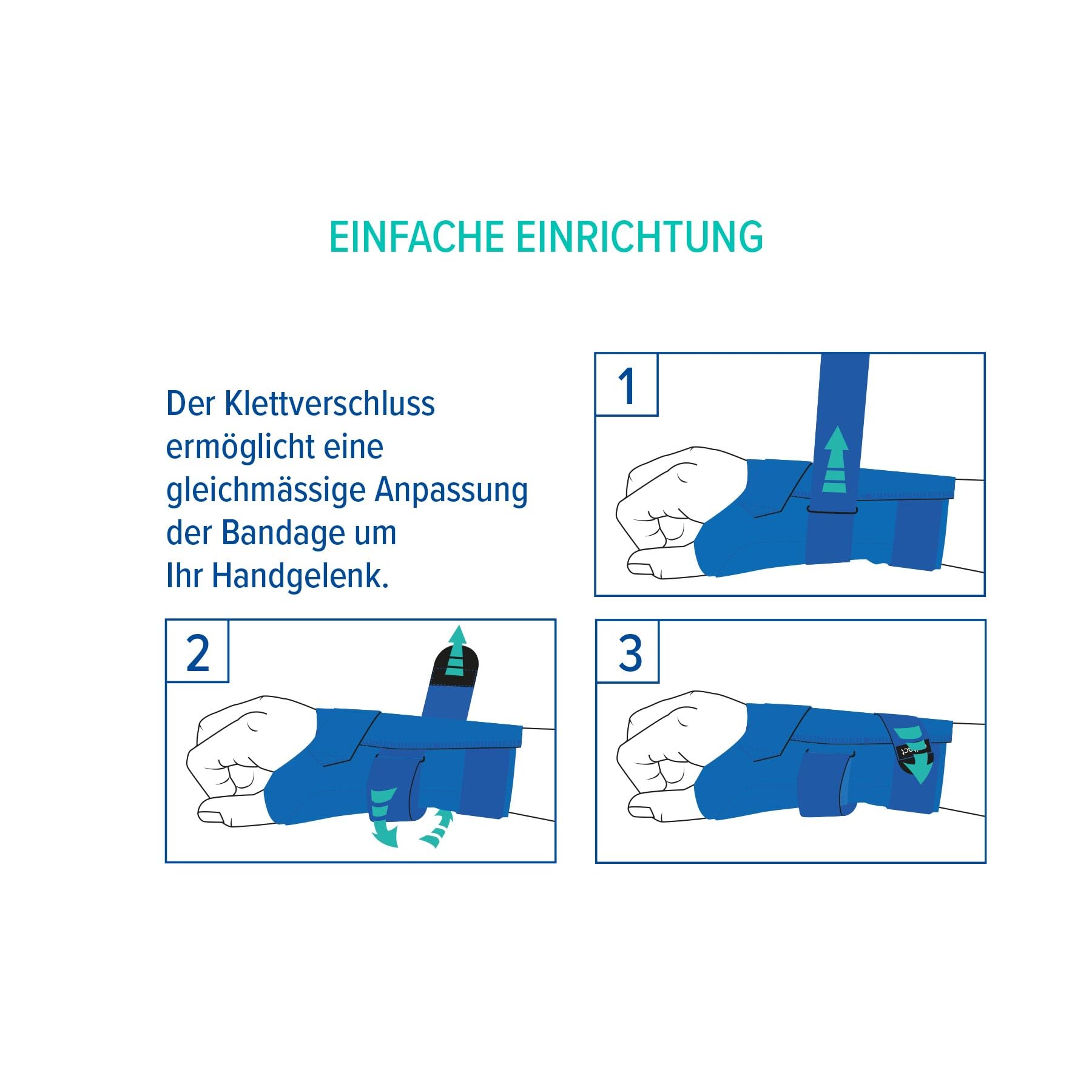 Epitact | Carp'Immo Handgelenkschiene | Karpaltunnelsyndrom | lindert Schmerzen und Kribbeln | immobilisiert das Handgelenk bei Nacht oder in der Ruhezeit | Optimaler Komfort (Links, S)