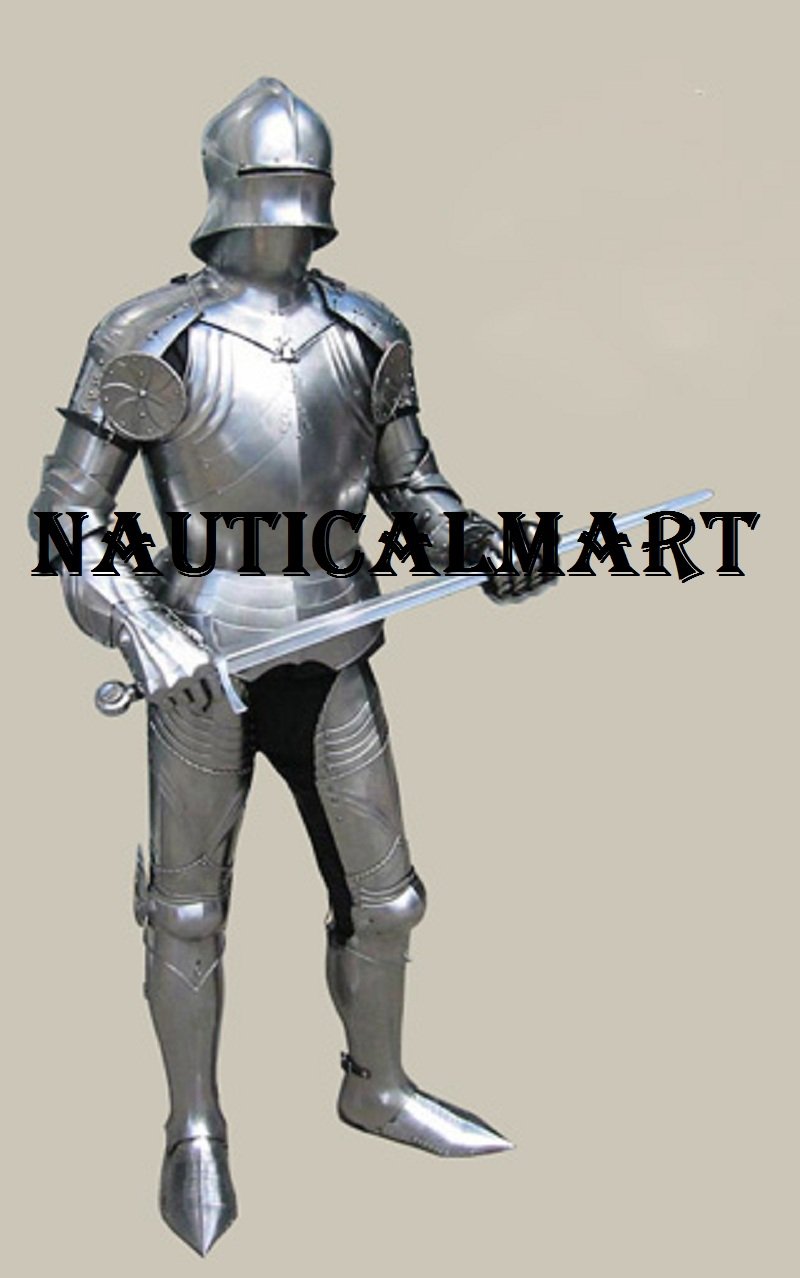 NauticalMart Medieval Armour Wearable Knight Full Suit of Armor
