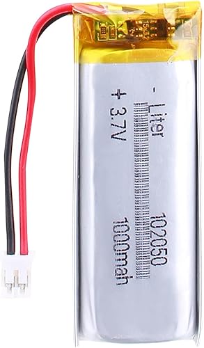 Liter energybattery 3.7V Lipo Batería 1000mAh Batería recargable de polímero de iones de litio 102050 con conector JST