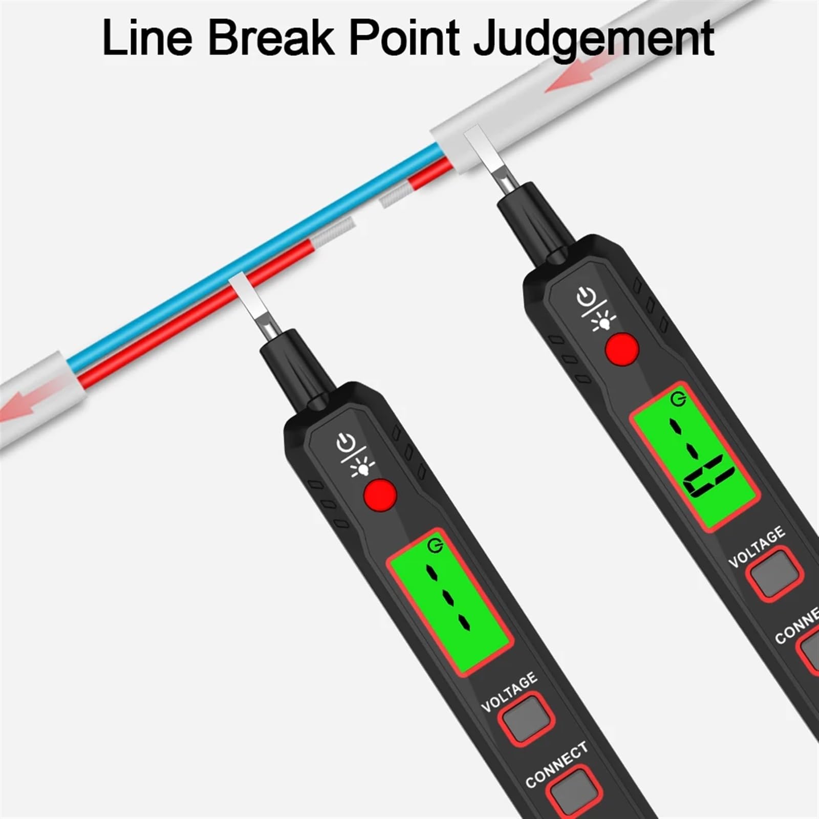 Crayon de Test testeur de Tension ca sans Contact 12-300V détecteur de Tension numérique Outil d'électricien Tournevis Stylo testeur électrique