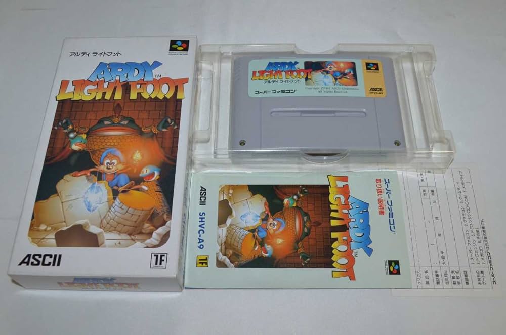 スーパーファミコン - アルディ ライトフット スーパーファミコン SFC Amazon | アルディライトフット | ゲームソフト