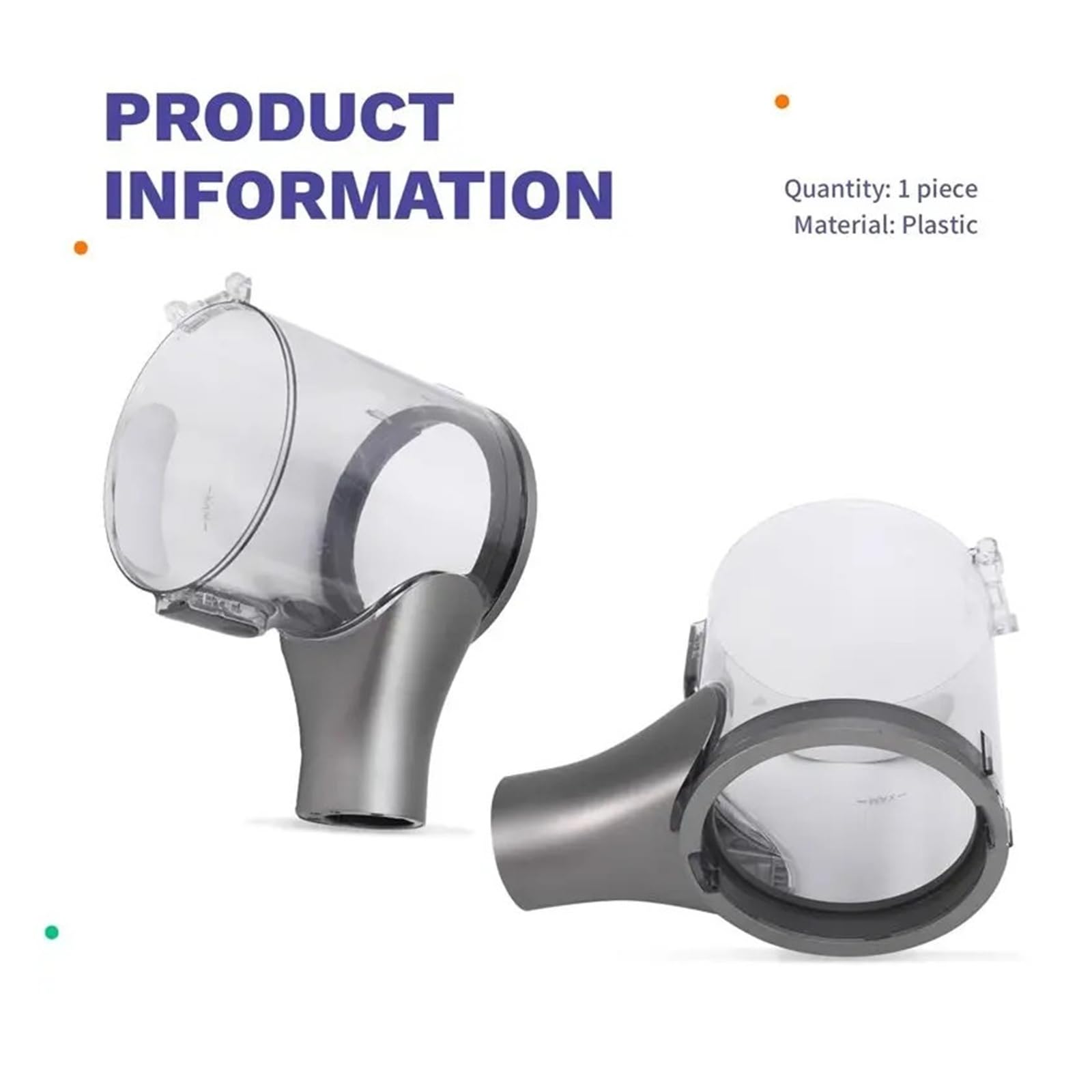 Compatibile con Dreame, sostituzione della tazza antipolvere T10