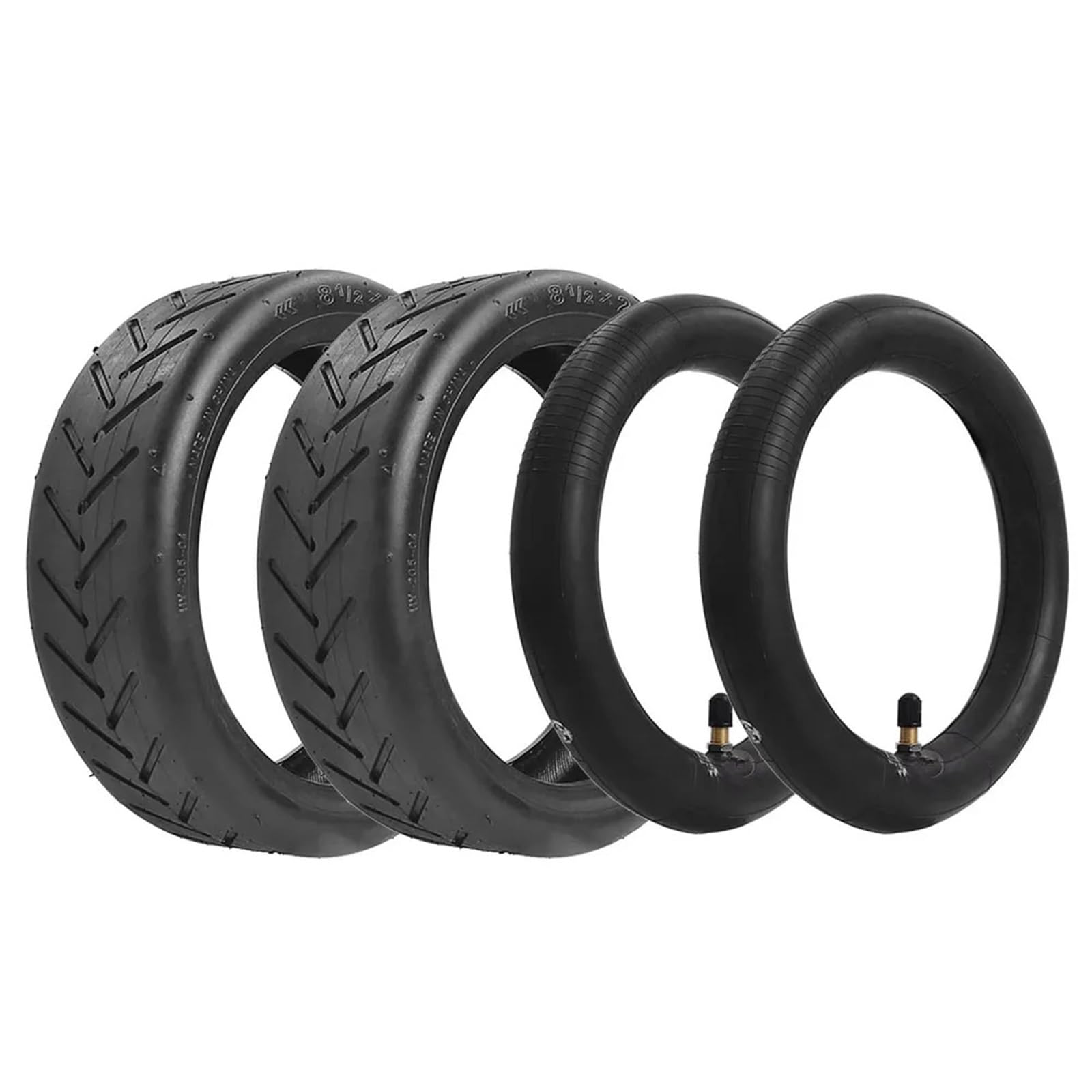 Camera d'Aria per Monopattino Elettrico Pneumatico for ruota spessa con camera d'aria da 8,5 * 2 pollici for scooter elettrico(2pc outer tube ire)