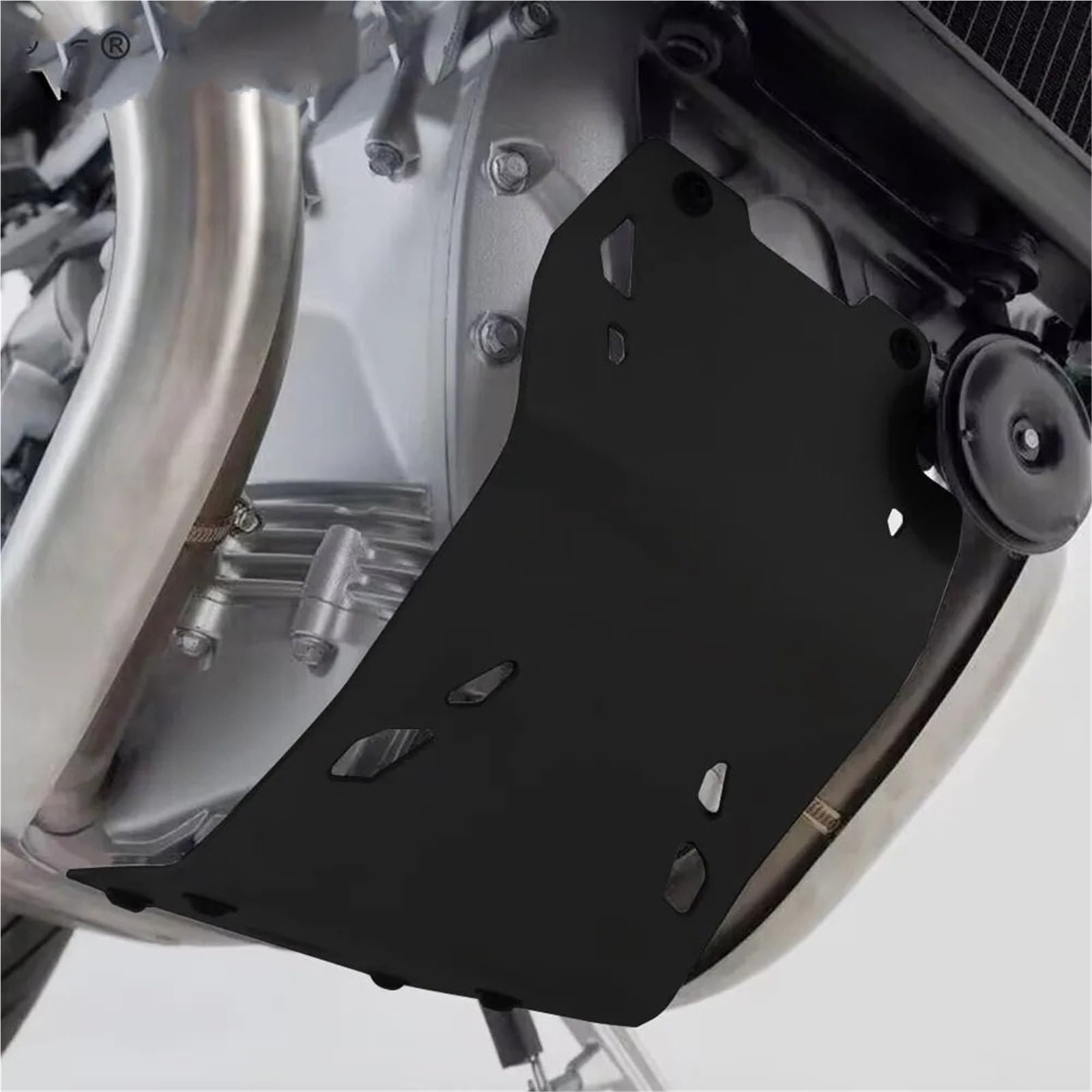 Osłona Podwozia Motocykla Do Guzzi V100 Mandello V100 S 2022-2024 Osłona zabezpieczająca silnik Podwozie pod osłoną Podwozia Motocykla(Silver)
