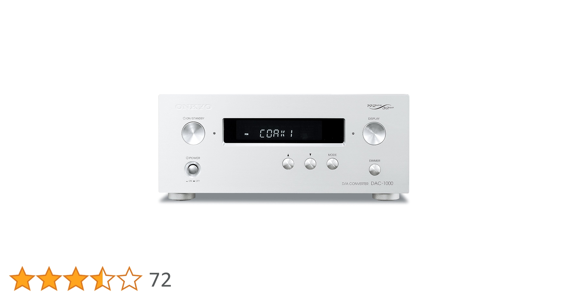 ONKYO - 動作確認済 オンキョー Onkyo DAC-1000(S)　D/Aコンバーター ONKYO/DAコンバーター/DAC-1000 高級オーディオ,ピュア