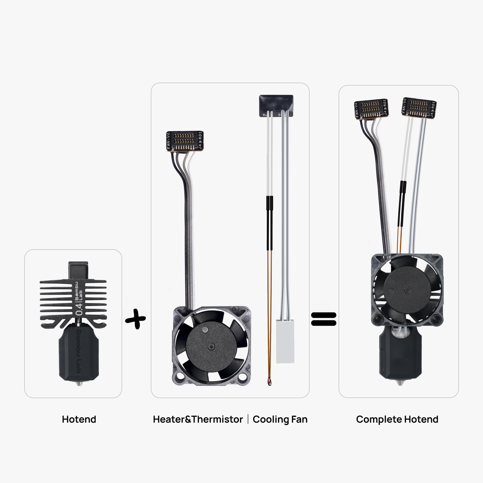 Bambu P1S/P1P Hotend Kit - Faster 3D Printing -2