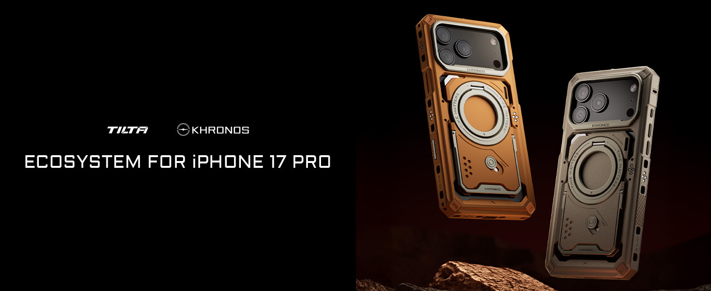 Amazon.com: Tilta Khronos Case Compatible with iPhone 17 Pro