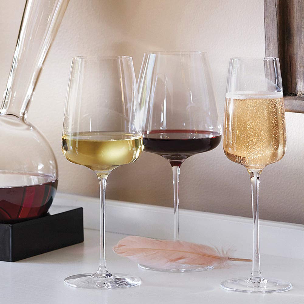 Italesse Etoilé Blanc Xtreme Calice Vino Bianco 57 cl Set 6 Pz in Vetro Soffiato