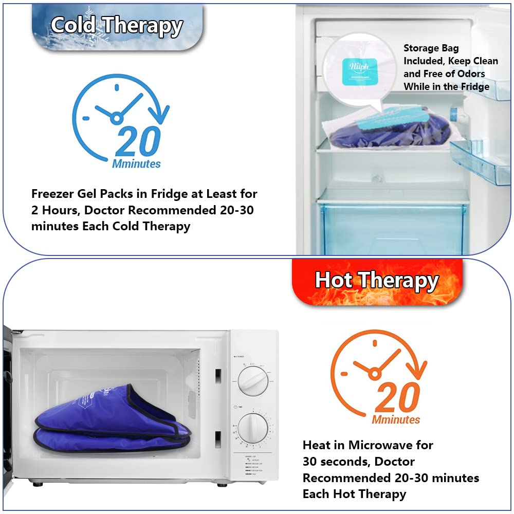 Buy Hilph®Foot Ice Pack Slippers for Plantar Fasciitis, Cooling