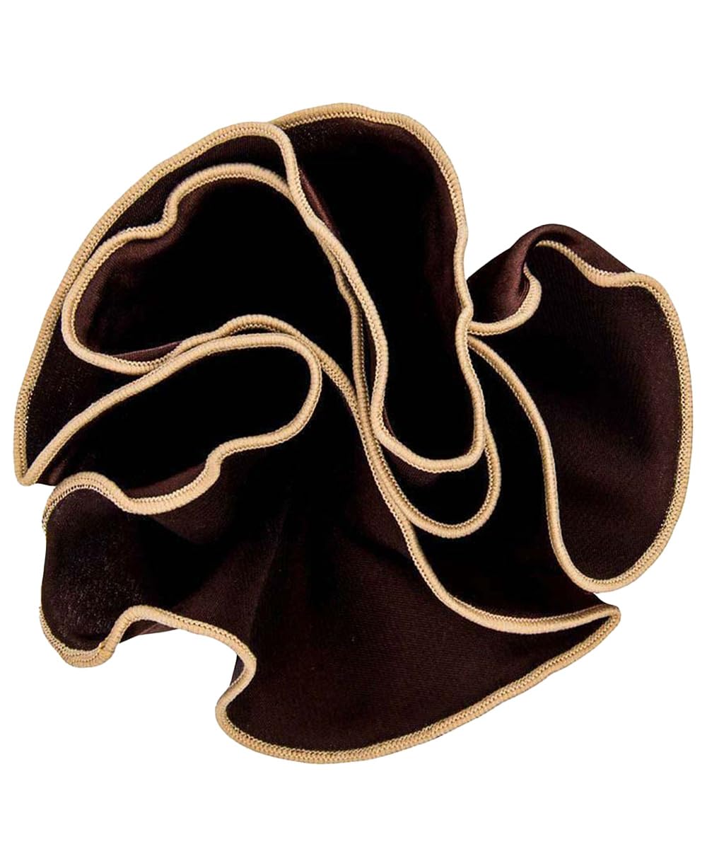 Premium Pre-Folded Four-Point Suit Pocket Square for Men with Sewn Pocket Fold