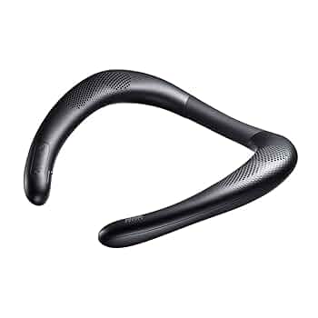 サンワサプライ ウェアラブルネックスピーカー MMBTSH54BK MM-BTSH54BK【Bluetoothウェアラブルネックスピーカー（イヤホン