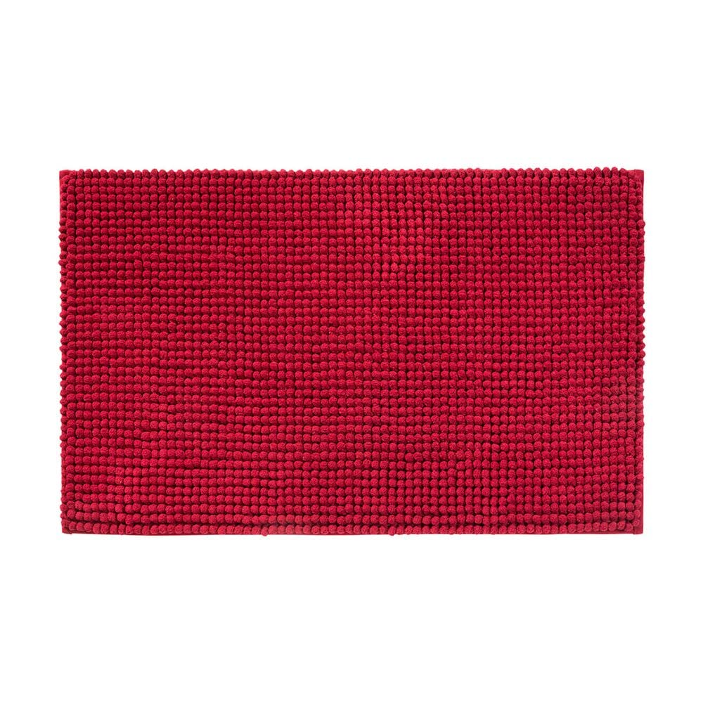 PANA® Designerska mata łazienkowa l dywanik łazienkowy l dywanik łazienkowy l dywanik pod prysznic l 50 x 60 cm l antypoślizgowa l zmywalna l szybkoschnąca I technologia 3D Mesh I cyrkulacja powietrza Kolor: fuksja, rozmiar: 50 x 80 cm