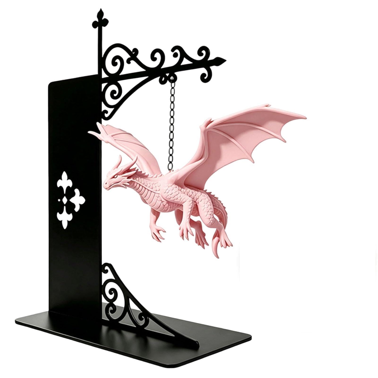 Book Shelf Lamp LED Vintage Floating Dragon Decor (1, #6)