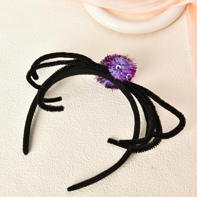 Miniatura 5 de Diadema de araña de Halloween para mujer, banda para el pelo de Halloween, diadema de pierna de araña, diadema de Halloween para mujer, diadema de