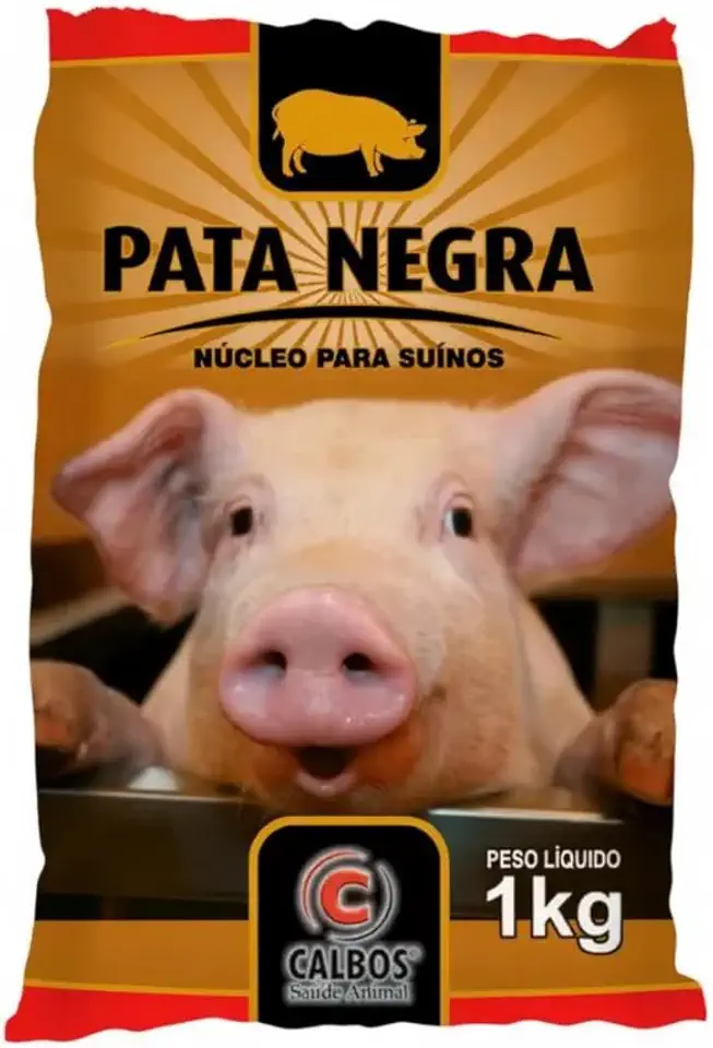 Núcleo Pata Negra 1kg Calbos Suplementação Para Suínos