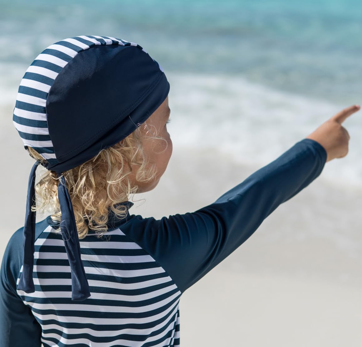 Playshoes czapka Uniseks - dzieci UV-Schutz Kopftuch Maritim (1 w zestawie)