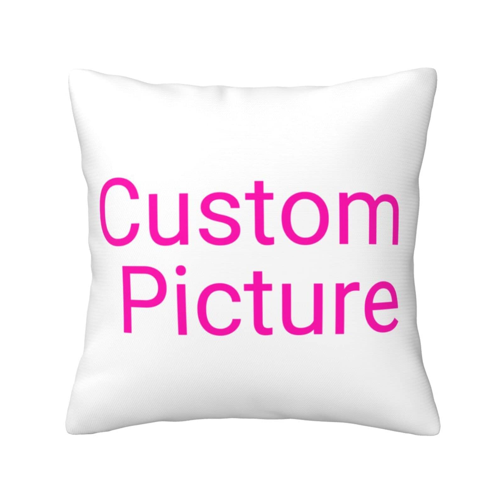 Custom Pillow, Photo Pillows - Design Throw Pillow with Photo Text, Custom Pet Pillow, Personalized Memorial Gift for Birthday, Wedding Keepsake, Home Office Decoration 16