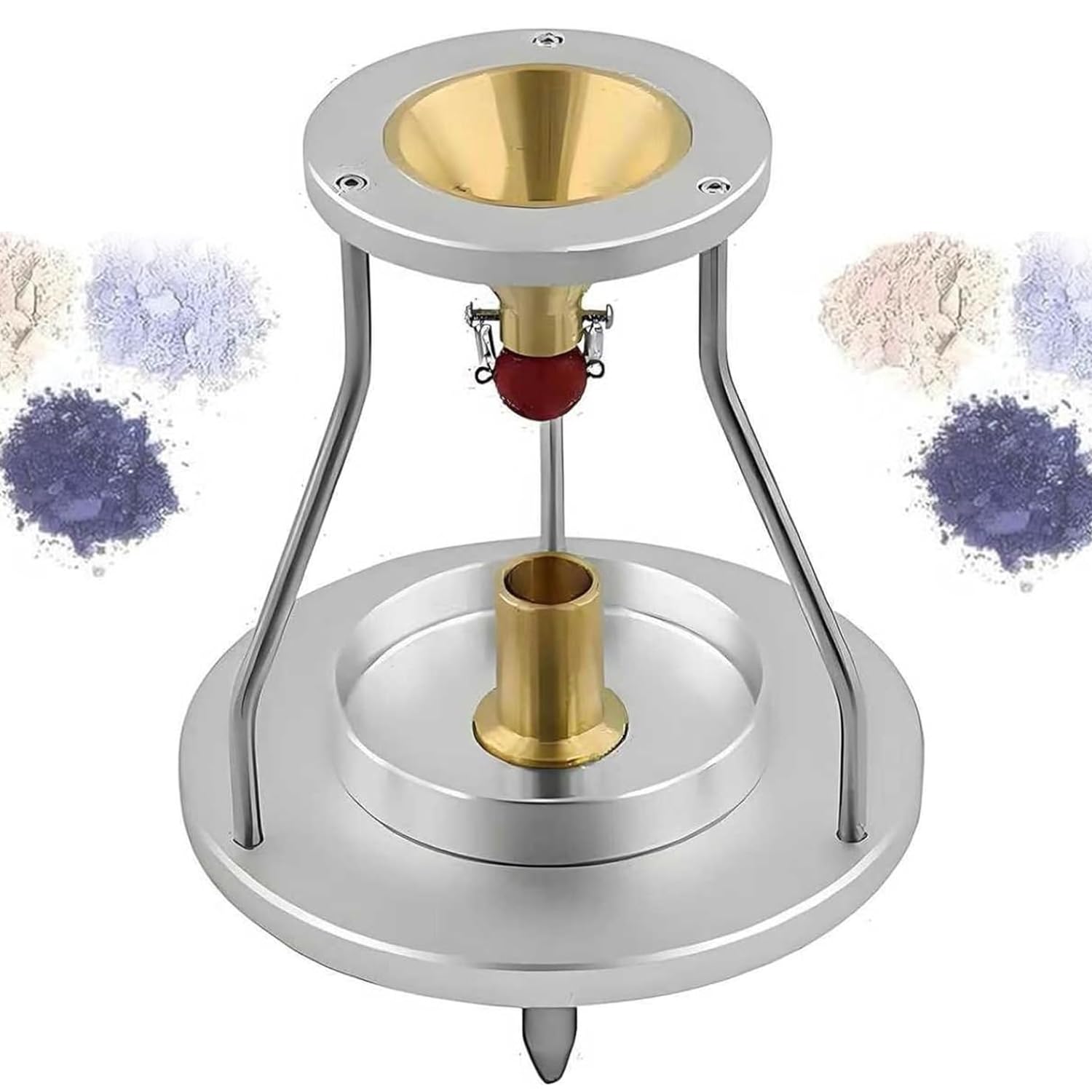YXFAZPP Powder Density Tester with Cone Funnel, 10ml Volume Design, for Metal Powders