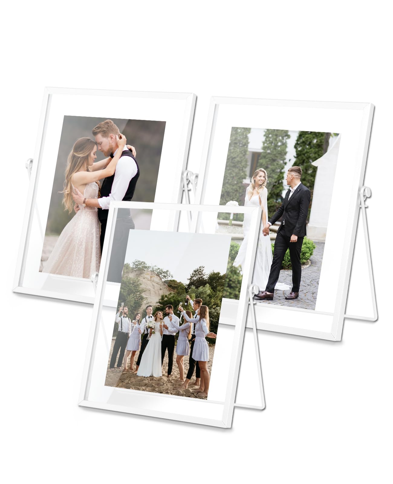 Cadres photo en métal lot de 3 AceList le cadeau idéal pour immortaliser vos souvenirs