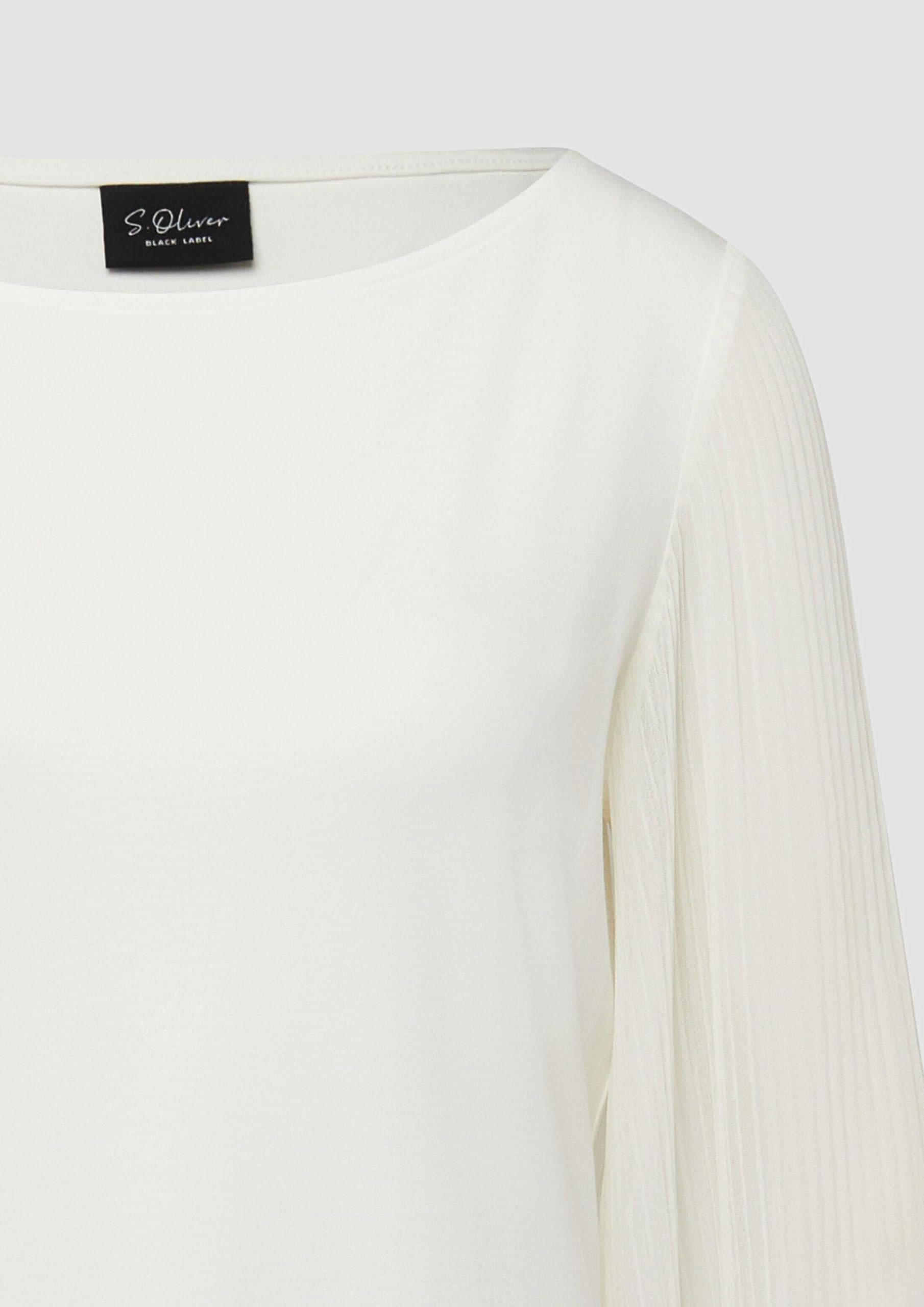 s.Oliver Black Label Damen 2173569 T-Shirt Langarm (1er Pack)
