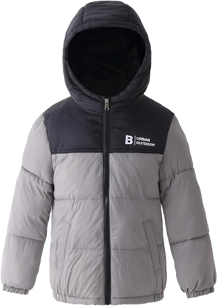 AIMISYOU Kids Coat Girl and Boys Winter Puffer Jacket Insulated Clothes Windbreak Outwear