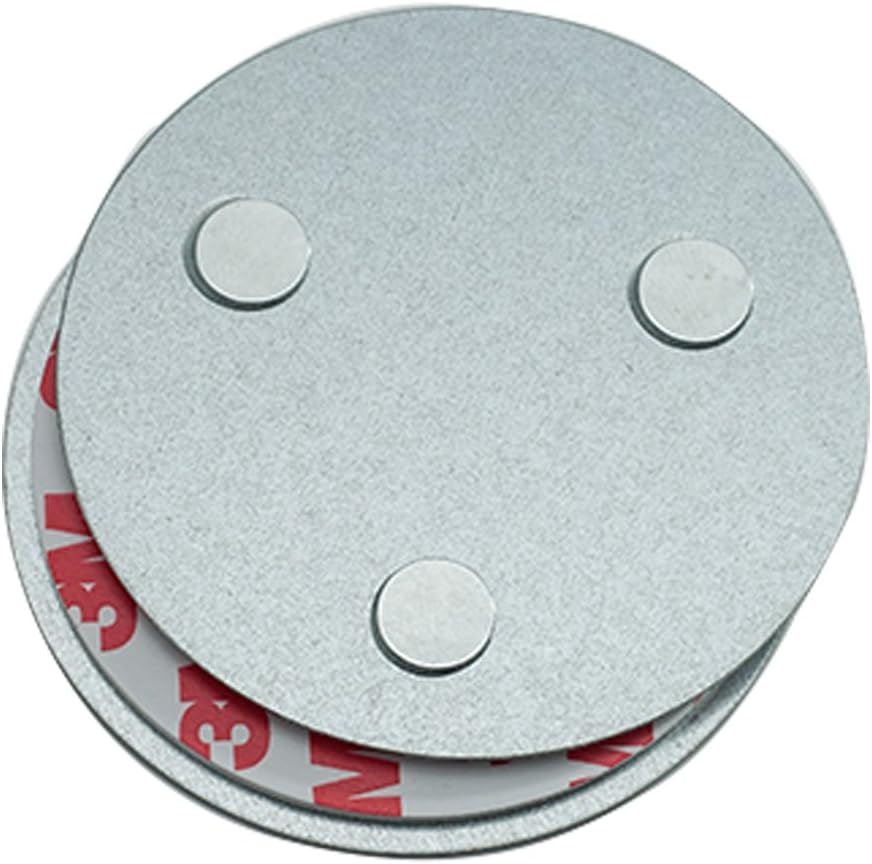 Magnetic Smoke Detector Installation Tool,Quick and Easy Fastening Ceiling Mounted Kit for Smoke Alarm,No Need Drill No Danger 10 Seconds Installation（1pcs)