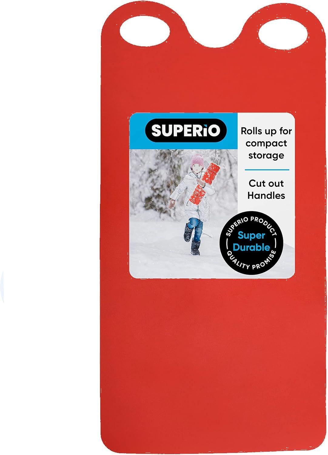 Superio 54" Carpet Sleds Trineo de Nieve, Unisex Adulto