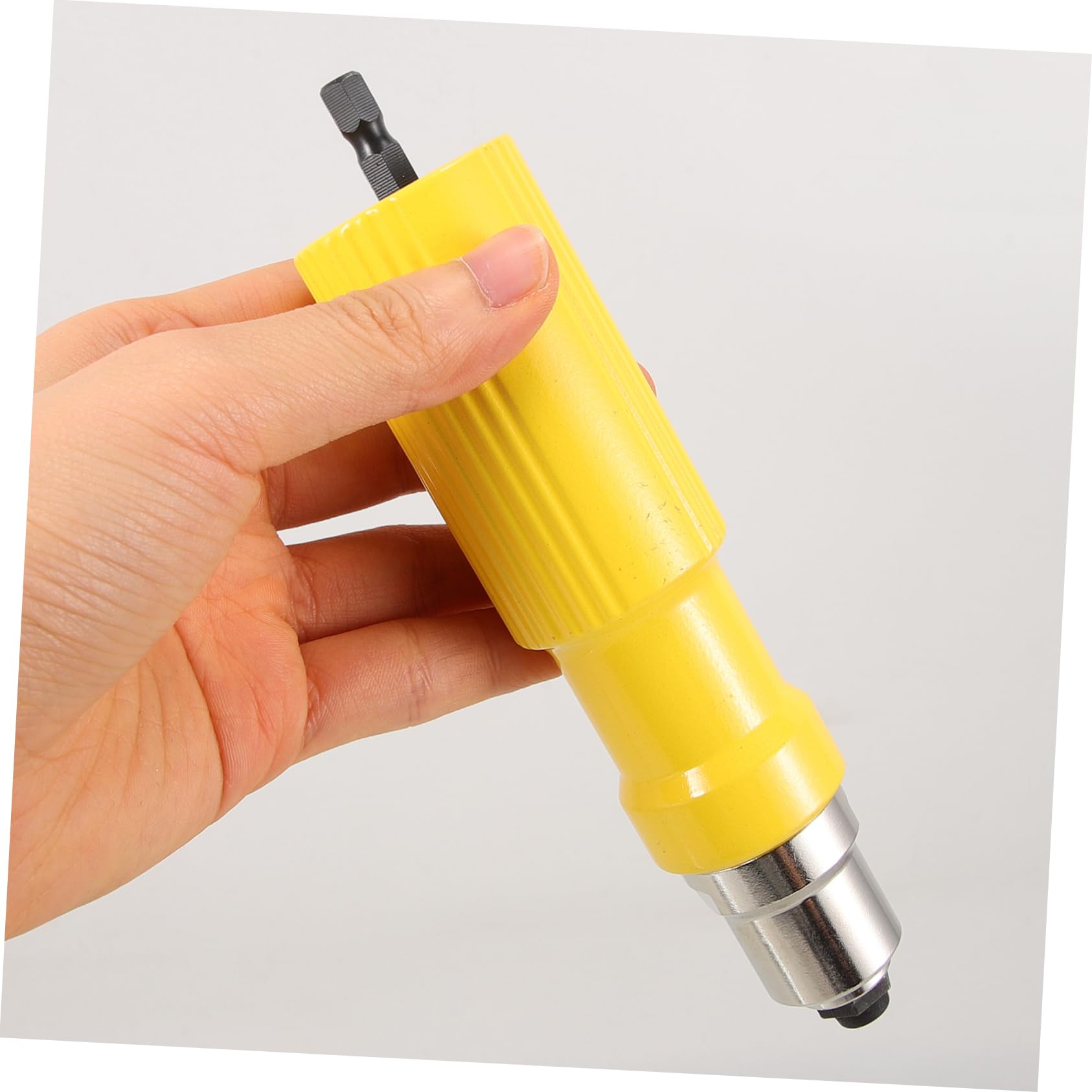 Anneome 1set Adattatori Per Rivettatrice Elettrica Kit Accessori Per Trapano Cordless Rivettatura e Versatile Per Precisione