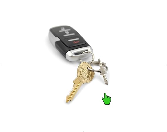 Pocket Screwdriver Bit - Everyday Carry Keychain EDC Tool (Size #1 (small head))