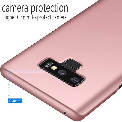 Miniatura 3 de Funda para Samsung Galaxy Note 9 [protección delgada] [protege de golpes/arañazos/caídas/marcas] [plástico PC de alta calidad] cubierta dura