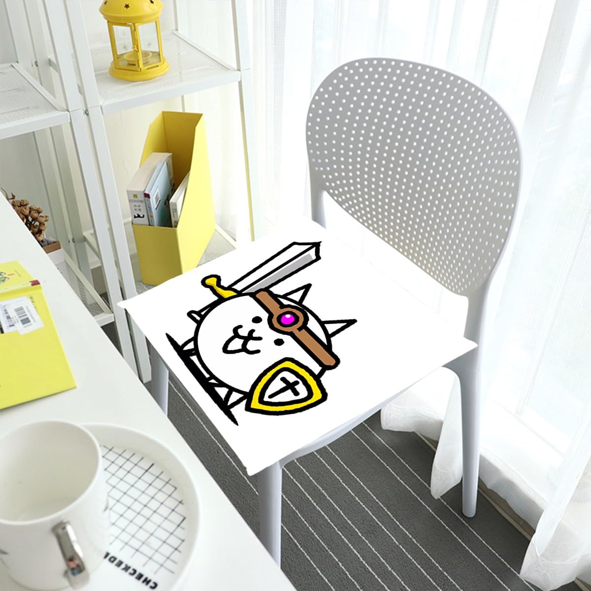 Amazon.co.jp: にゃんこ大戦争 クッション 座布団 四角いクッション