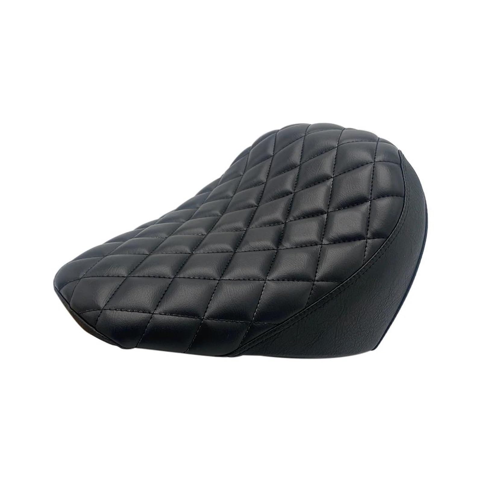 Selle Moto Siège Solo De Moto Noir/Marron, Passager/Pilote Coussin Confort