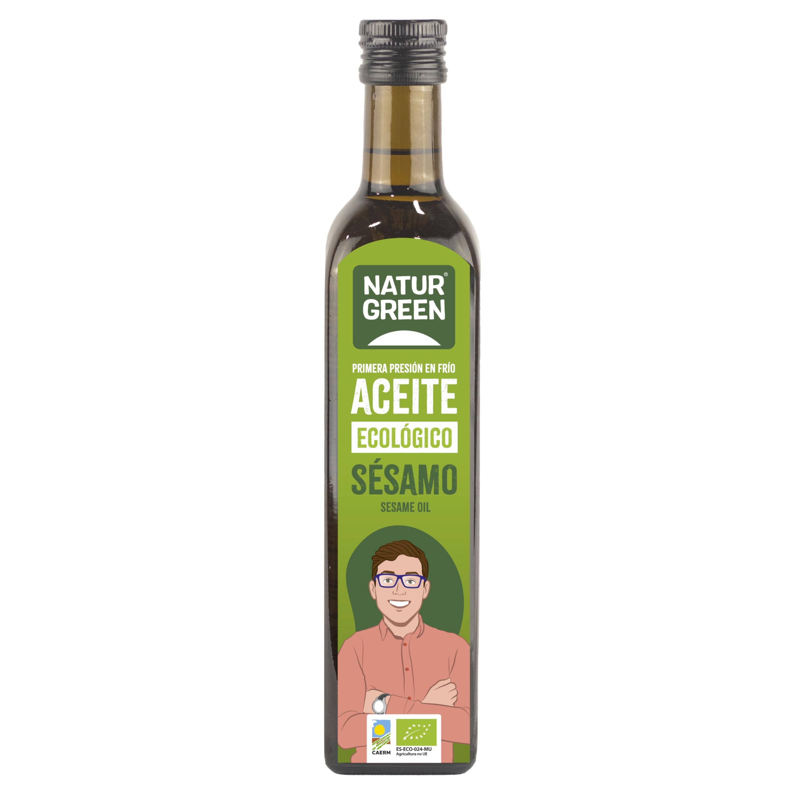 NaturGreen Aceite de Sésamo, 500ml (Bio) - 1