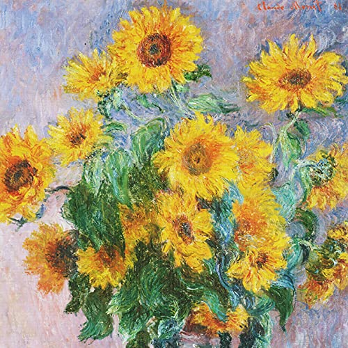 Image of Orenco Originals Impressionist Monet Sunflowers Counted Cross Stitch Patterns