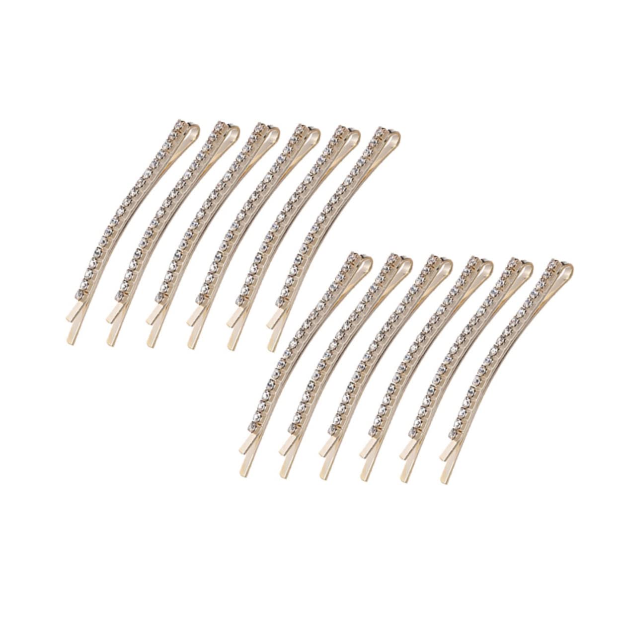 minkissy 36pezzi Fermagli Per Con Strass Accessori Di Moda Per Donne e Ragazze Design Elegante Perfetti Per Ogni Occasione