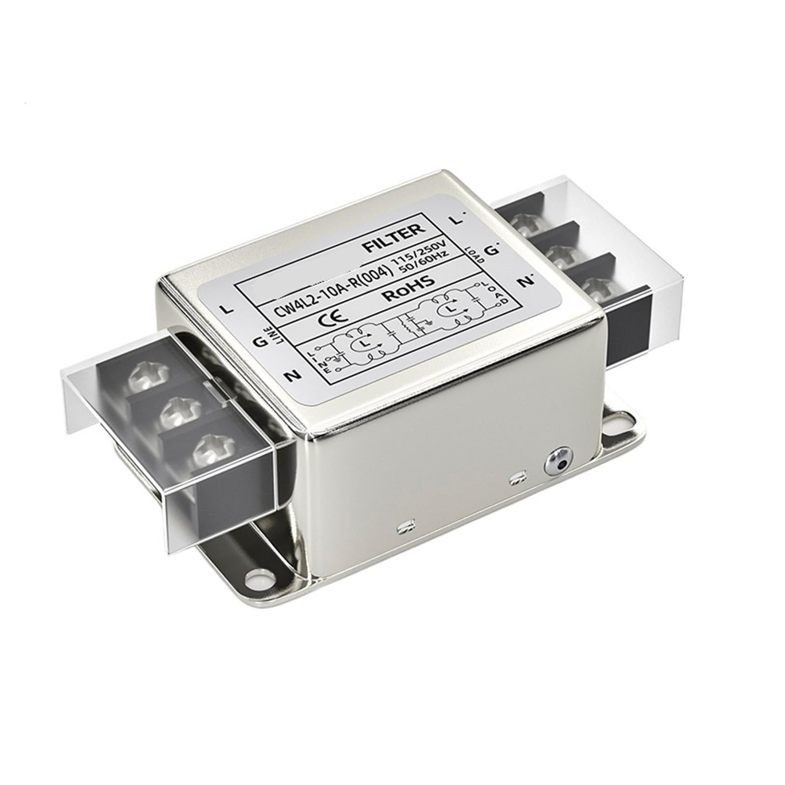 Bloque de terminales filtro bipolar CW4L2-10A-R 220V monofásico 004