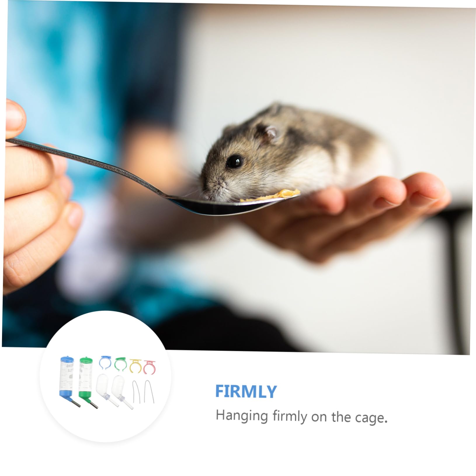 Beavorty 12stücke Hamster Wasserflasche Hängende Trinkflasche Für Kleine Tiere Auslaufsicherer Trinkkopf Für Meerschweinchen Igel Zwerghamster Und Andere Kleintiere