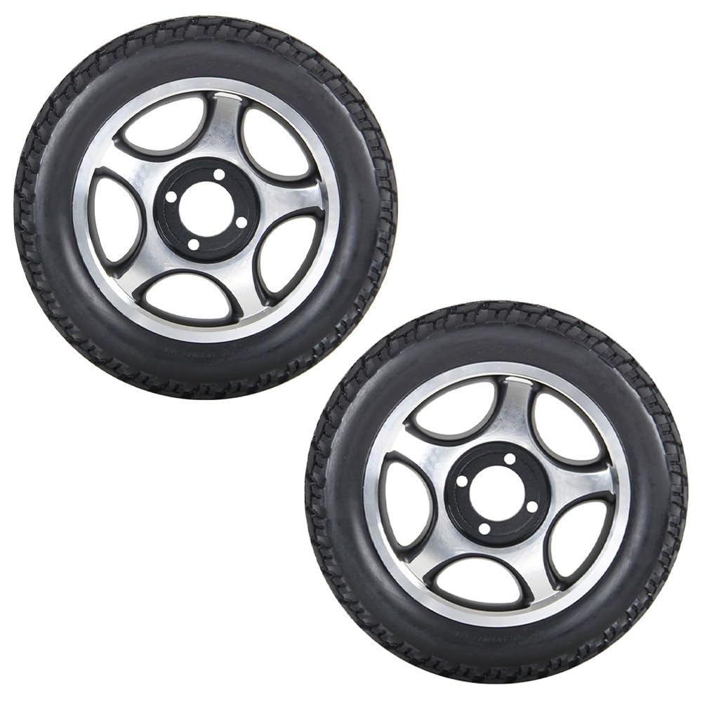 12 Pulgadas Rueda Trasera Para Silla De Ruedas Antideslizante, Ruedas De Repuesto Neumático Sólido, 12 1/2 X 2 1/4 Accesorios De Rueda Trasera(12in/32cm-2pcs)